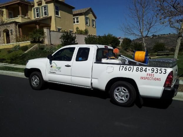 Service vehicle for EcoTarget Pest Solutions